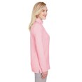 thumbnail image 3 of Ladies' CrownLux Performance ClubhouseMicro-Stripe Quarter-Zip - RED - XS, 3 of 3
