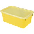 thumbnail image 1 of Small Cubby Bin with Cover Yellow Classroom - 2 Each, 1 of 1