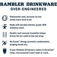 thumbnail image 4 of YETI Rambler Tasse en Paille 25 oz, Isolée sous Vide, Acier Inoxydable, Bleu Marine, 4 of 8