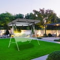 thumbnail image 1 of Polyester Cloth, Garden Seat Replacement, Double Replacement, Outdoor Patio Seat Cover（Top Cover Just）, 1 of 7