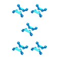 thumbnail image 3 of Baohd Enhanced RC Car Accs Spare Parts 1 10 Truck TT02 Modified Replacement Front Rear Front Arm Mount 5Set, 3 of 6