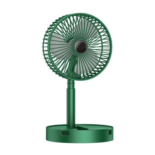 Folding Telescopic Desktop Fan Portable 3 Gear Adjustable Low Noise Summer Fan