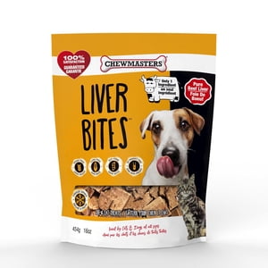 Chewmasters Liver Bites Dog Treats