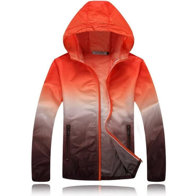 Unisex Sun Protection Jacket UPF 50+ Sun Protection Hooded SPF UV Jacket Hiking Fishing Shirt Long Sleeve Full Zip