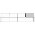 thumbnail image 2 of vidaXL Outdoor Chicken Cage 2x8x2 m Galvanised Steel, 2 of 4