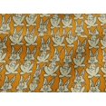 thumbnail image 4 of oneOone Viscose Jersey Fabric Rabbit Block Printed Craft Fabric BTY 60 Inch Wide, 4 of 5