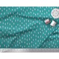 thumbnail image 2 of Soimoi Green Modal Satin Fabric Brush Stroke Abstract Decor Fabric Printed Yard 42 Inch Wide, 2 of 3