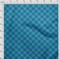 thumbnail image 4 of oneOone Rayon Medium Blue Fabric Block Fabric For Sewing Printed Craft Fabric By The Yard 56 Inch Wide-CU, 4 of 5