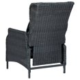 thumbnail image 2 of vidaXL 5 Piece Garden Dining Set Dark Grey, 2 of 4