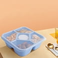 thumbnail image 3 of Yhmxh Boîte à Lunch pour Enfants Gadgets de Cuisine Boîte Bento Contenants à Collation avec 5 Compartiments pour Préparation de Repas École Voyage Contenant Lunchable Contenants à Lunch Réutilisables Bentgo Boîte à Lunch, 3 of 5