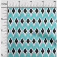 thumbnail image 1 of oneOone Viscose Chiffon Fabric Geometric Ikat Print Sewing Fabric BTY 42 Inch Wide, 1 of 4