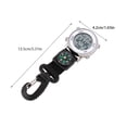 thumbnail image 2 of Baohd Fashionable multifunctional suitable hiking compass resistant, explorer, hands, nylon atmospheric, multifunctional Black dial, 2 of 6