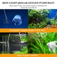 thumbnail image 3 of 1 Set Solar Oxygen Pump Outdoor Fish Oxygen Pump Fish Pond Oxygen-beating Machine, 3 of 9
