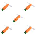 thumbnail image 2 of relayinert Milk Bottle Groove Brush Multifunctional Long-handle Foldable Dust Remover Cleaning Tools Household Kitchen Accessories Orange 5Set, 2 of 6