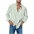 thumbnail image 1 of RXIRUCGD Cardigan à Boutons Imprimé Mode Décontractée pour Hommes, Manches Longues, Col Montant, Vert, Taille : m, 1 of 6
