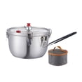 thumbnail image 1 of veasfak Stainless Steel Pressure Cooking Pot Instant Cooking Pot Fast Cooking Pressure Single handle, 1 of 9