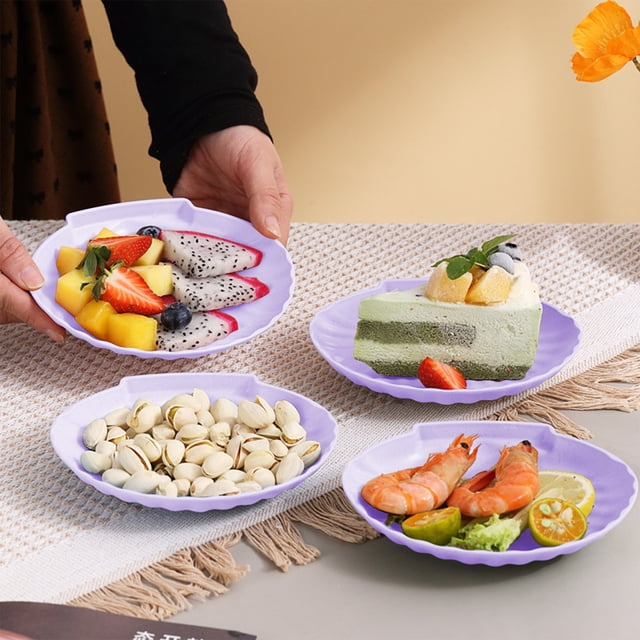 Reusable Square Plates, Wheat Straw Dinnerware, Dishwasher Reliable, Microwave Reliable, Unbreakable Design, for Everyday Meals, Snacks, Indoor Outdoor Use