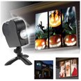 thumbnail image 1 of Halloween Christmas Holographic Projector Window Projector Led Holographic Projection Lamp, 12 Film Festivals, Used For Christmas And Halloween Outdoo, 1 of 5