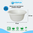 thumbnail image 2 of VISHVA ECO CRAFT 12 Oz 354ml BIODEGRADABLE BOWL DISPOSABLE BOWLS (PACK OF 20), 2 of 6