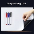 thumbnail image 4 of SNNROO Magnetic Calendar For Refrigerator Personalization Options Rolling Whiteboard High Erasability Dry Erase Board, 4 of 5