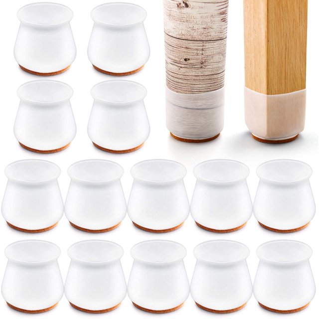 Chair Leg Floor Protectors Silicone Furniture Table Leg Protectors Stool Leg Protectors Caps