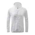 thumbnail image 2 of Aodebiao Manteau de Pluie Ultraléger pour Femmes – Manteau de Randonnée Imperméable et Respirant avec Capuchon Ajustable / Polyester à Séchage Rapide pour la Course, les Déplacements et les Voyages, 2 of 4