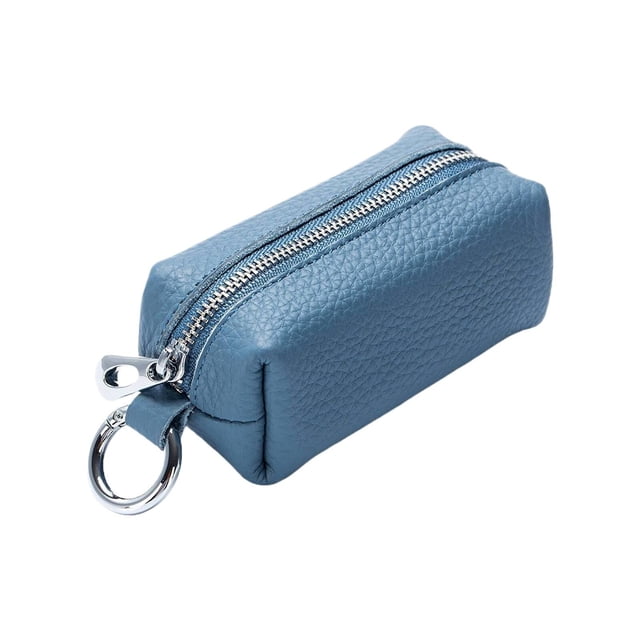 Leather Coin Purse, Furenl Leather Purse & Car Key Holder – Small Handheld Change Purse With Key Ring For Women & Men, Change Pouch