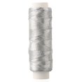 thumbnail image 2 of BUYISI Sewing Thread Glossy Silver And Gold Embroidery Thread Supplies For Patchwork Diy Knitting And Sewing Hand Making 200M Silver Thread, 2 of 5