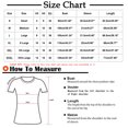 thumbnail image 2 of Pompotops T-shirt Ample Imprimé pour Femme, Boutons, Manches Courtes, Blouse à Col Rond, Hauts Décontractés, 2 of 5