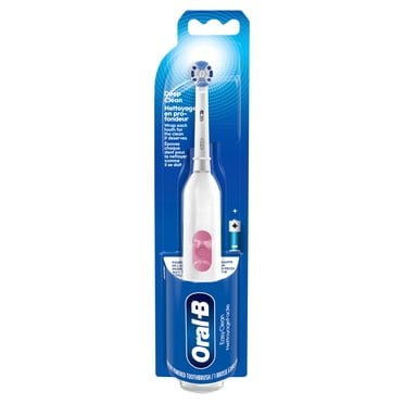 Oral B Easy Clean Battery Toothbrush, Deep Clean - White, with Brush Head, Batteries Included