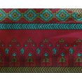 thumbnail image 4 of oneOone Georgette Viscose Fabric Geometric & Floral Block Print Sewing Fabric BTY 42 Inch Wide, 4 of 4