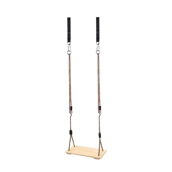 TISHITA Hanging Wooden Swing Wooden Indoor Room Swing for Garden Playground Children