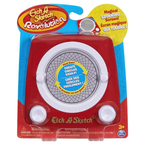 Etch A Sketch Revolution, Drawing Toy with Magic Spinning Screen, for Ages 3 and up