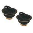 thumbnail image 1 of Westbrass D2145-62 Two Post Style Large Kitchen Basket Strainers in Matte Black, 1 of 4