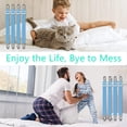 thumbnail image 3 of Elastic Adjustable Sheet Fasteners Bed Sheet Holder Straps for Mattresses, 3 of 7
