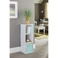 thumbnail image 4 of Closetmaid Home Stackable 3-Cube Cubeicals Organizer Storage, White (2 Pack), 4 of 4