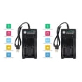 thumbnail image 3 of Baohd USB Intelligent Universal Rechargeable Battery Charger Fast Charge Batteries Tool Double Slot No.02 2Set, 3 of 6