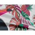 thumbnail image 5 of oneOone Rayon White Fabric Floral Flower With Birds Craft Projects Decor Fabric Printed By The Yard 56 Inch Wide, 5 of 5