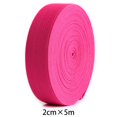thumbnail image 1 of BUYISI Stretchable Nylon Elastic Bands 2Cm Width 5M Length For Sewing And Crafts Rose Red, 1 of 5