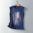 thumbnail image 3 of SMihono Hauts pour Femmes Débardeur Mode Femme Col Rond Imprimé Blouse Sans Manches T-Shirt Été Débardeurs Débardeurs pour Femmes Hauts d'Été pour Femmes, 3 of 3