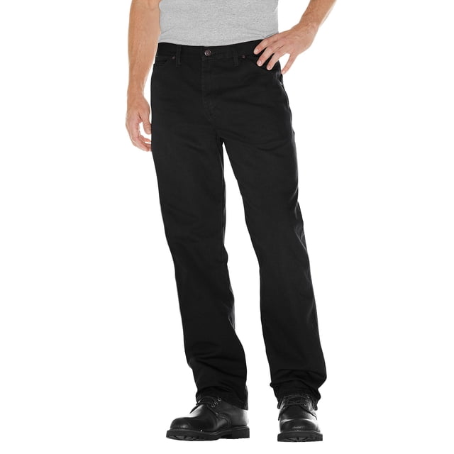 Dickies Mens Relaxed Fit Straight Leg Carpenter Duck Jeans, 33W x 34L