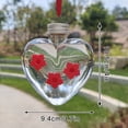 thumbnail image 3 of Bdday Bird Feeders for Outdoors Hanging Hummingbird Feeder Three Flower Bottle Bird Feeder Flower Bird Feeder Hummingbird Water Feeder Hummingbird Feeder, 3 of 6