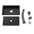 thumbnail image 2 of Kitchen Sink with Water Drainage Tray, Stainless Steel Small Kitchen Sink Workstation Bar Sink for Laundry Bar Prep RV Yard, 2 of 7