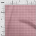 thumbnail image 2 of oneOone Silk Tabby Red Fabric Check Houndstooth Craft Projects Decor Fabric Printed By The Yard 42 Inch Wide, 2 of 4