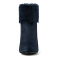 thumbnail image 2 of Unique Bargains Bottines à Talon Bloc en Fausse Fourrure à Bout Rond pour Femmes, 2 of 7