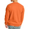 thumbnail image 4 of Hanes Chandail Molletonné à Col Rond ComfortBlend EcoSmart pour Hommes - Meilleur Vendeur, m, Orange, 4 of 10