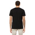 thumbnail image 2 of BELLA+CANVAS T-Shirt Jersey CVC pour Homme, 4TG, Noir Chiné, 2 of 3