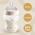thumbnail image 4 of Tommee Tippee Plus Près de la Nature Biberons pour Bébé, Tétines Imitant le Sein avec Valve Anti-Colique, 4 of 6