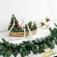 thumbnail image 2 of Guirlande de Perles en Bois avec Pompons 5 Styles Perles Rustiques Naturelles Perle en Bois, 2 of 8
