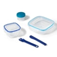 thumbnail image 3 of Starfrit LocknLock Easy Match 8-Piece Lunch Set, Plastic Food Containers with Lids and Accessories, 3 of 15